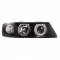Fanale anteriore auto In Pro angel eyes fum� Audi A3