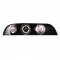 Fanale anteriore auto In Pro angel eyes fum� Bmw Serie 5