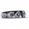 Fanale anteriore auto In Pro angel eyes cromato per Audi A4