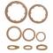 Anello per altoparlante Phonocar wood ring legno   diam. altoparlante 200mm, diam. anello 245mm, spessore 25mm