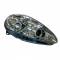 Fanale anteriore auto Moos angel eyes cromato per Fiat Grande Punto