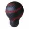 Pomello cambio Tuning Guru ball nero/rosso