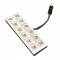 Illuminazione estetica Search 12 led bianco  20x60mm