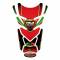 Protezione serbatoio moto Motografix  italia racing quadrapad rosso