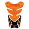 Protezione serbatoio moto Motografix  k quadrapad arancio