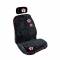 Coprisedile anteriore Search hawaian velvet microfibra nero-rosa  universale