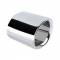 Terminale scarico universale D-Gear mini oval acciaio cromato  