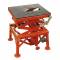 Sollevatore moto Moto GP scissor lift rosso