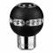 Pomello cambio Tuning Guru galileo sparkling pelle nero  universale