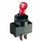 Interruttore illuminato Simoni Racing dice nero/rosso