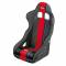 Sedile da competizione OMP trs plus nero/rosso/blu