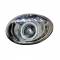 Fanale anteriore auto Moos daylight cromato anteriori per Fiat 500