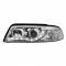 Fanale anteriore auto Moos daylight cromato anteriori h1 per Audi A4