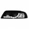 Fanale anteriore auto Moos daylight nero anteriori h1 per Audi A4