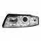 Fanale anteriore auto Moos daylight cromato anteriori h1 per Audi A4