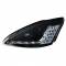 Fanale anteriore auto Moos daylight nero anteriori h1 per Ford Focus