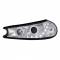 Fanale anteriore auto Moos daylight cromato anteriori h1 per Ford Mondeo