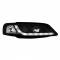 Fanale anteriore auto Moos daylight nero anteriori h1 per Opel Vectra B