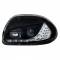 Fanale anteriore auto Moos daylight nero anteriori h1 Renault Clio II