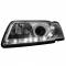 Fanale anteriore auto Moos daylight cromato anteriori h1 Audi A3
