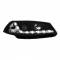 Fanale anteriore auto Moos daylight nero anteriori h1 Renault Megane II