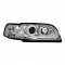 Fanale anteriore auto Moos daylight cromato anteriori h1 Volvo S40 V40