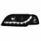 Fanale anteriore auto Moos daylight nero anteriori h1 Volvo S40 V40
