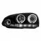 Fanale anteriore auto Moos daylight nero anteriori h1 Volkswagen Golf V