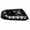 Fanale anteriore auto Moos daylight nero anteriori h1 Volkswagen Passat