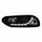 Fanale anteriore auto Moos daylight nero anteriori h1 Alfa Romeo 156