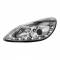 Fanale anteriore auto Moos daylight cromato anteriori h1 Opel Corsa D
