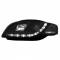 Fanale anteriore auto Moos daylight nero anteriori h1/h7 Audi A4
