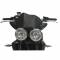 Cupolino moto Fabbri gen-x touring pmma nero Triumph Speed Triple   2007>2008
