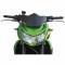 Cupolino moto Fabbri gen-x sport pmma nero  Kawasaki Z750 Z1000 2007>2008