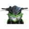 Cupolino moto Fabbri gen-x touring pmma nero Kawasaki Z750 Z1000 2007>2008
