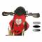 Cupolino moto Fabbri naked piatto pmma nero Ducati Hypermotard   2007>2009