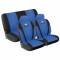 Set coprisedili universali Simoni Racing daisy microfibra blu/nero  universale