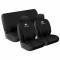 Set coprisedili universali Simoni Racing daisy microfibra nero universale