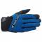 Guanti pelle e tessuto Rs Taichi rst 384 crew mesh nero/blu  taglia s
