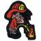 Toppa Lethal Threat fire brat pee 10x10cm