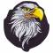 Toppa Lethal Threat eagle head 10x10cm