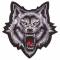Toppa Lethal Threat wolf head 10x10cm