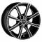 Cerchio in lega OZ lounge 8 matt black nero opaco 6x14