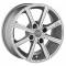 Cerchio in lega OZ lounge 8 matt silver argento opaco  6x14