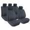 Set coprisedili universali elegance nero/blu  universale