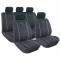 Set coprisedili universali elegance nero/grigio  universale