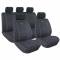 Set coprisedili universali elegance nero/rosso  universale