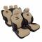 Set coprisedili universali kinox poliestere nero/beige  universale