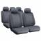 Set coprisedili universali glamour poliestere grigio  universale