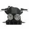 Cupolino Fabbri gen-x touring pmma nero satinato Triumph Speed Triple 2007>2008
